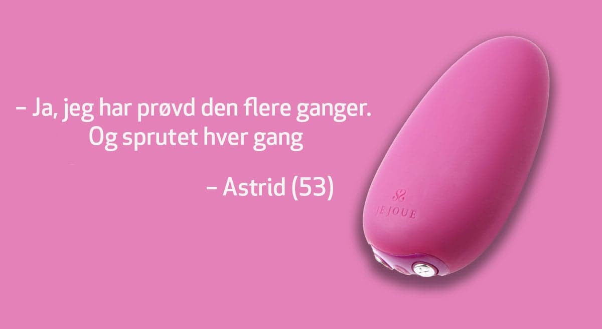 Astrid (53) anmelder Mimi vibrerende egg hard tip