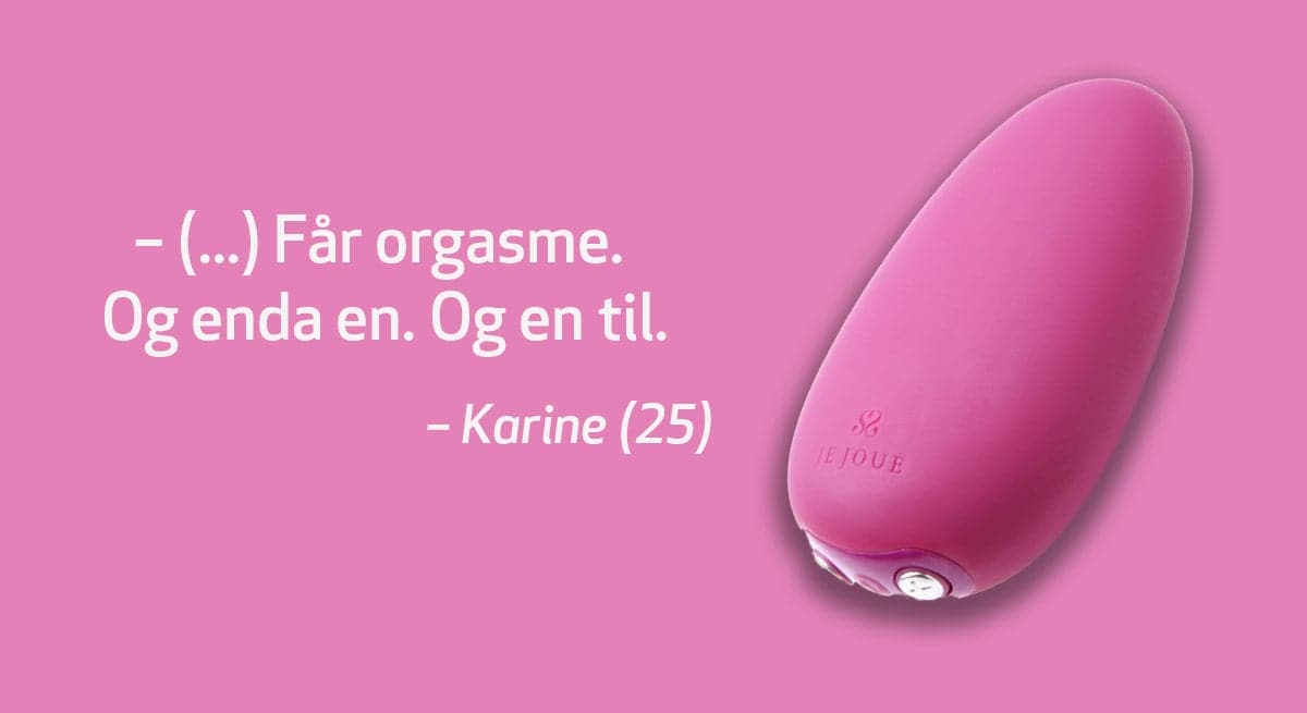 Karine anmelder mimi vibrerende egg