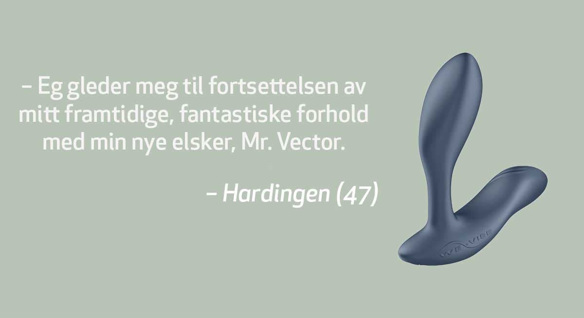 Kundeanmeldelse av Vector prostatavibrator