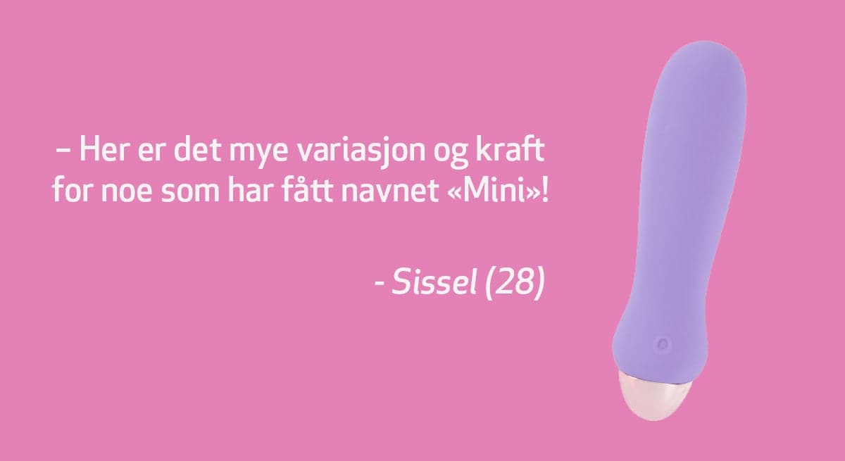 Produktomtale av minivibrator Cuties