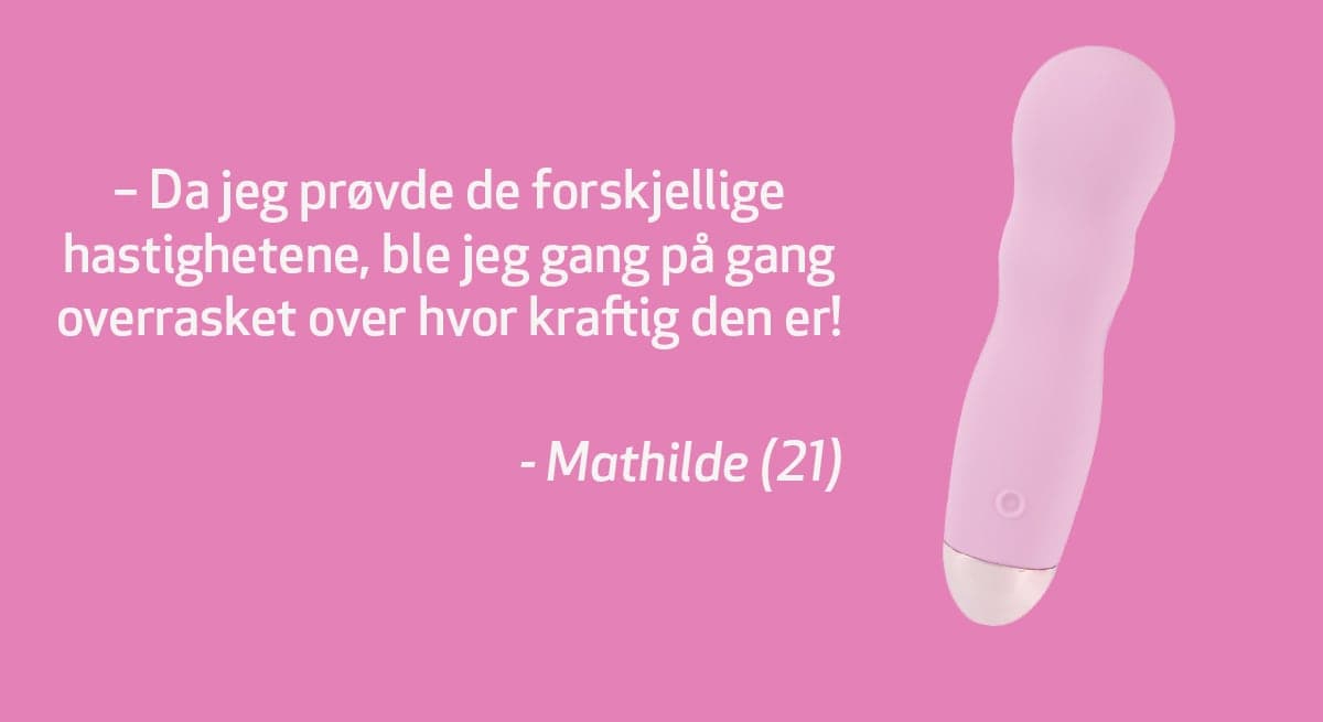 Anmeldelse av minivibratoren Cuties