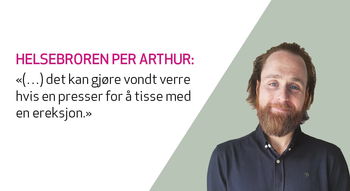 Helsebroren gir råd ved trang til å tisse etter samleie