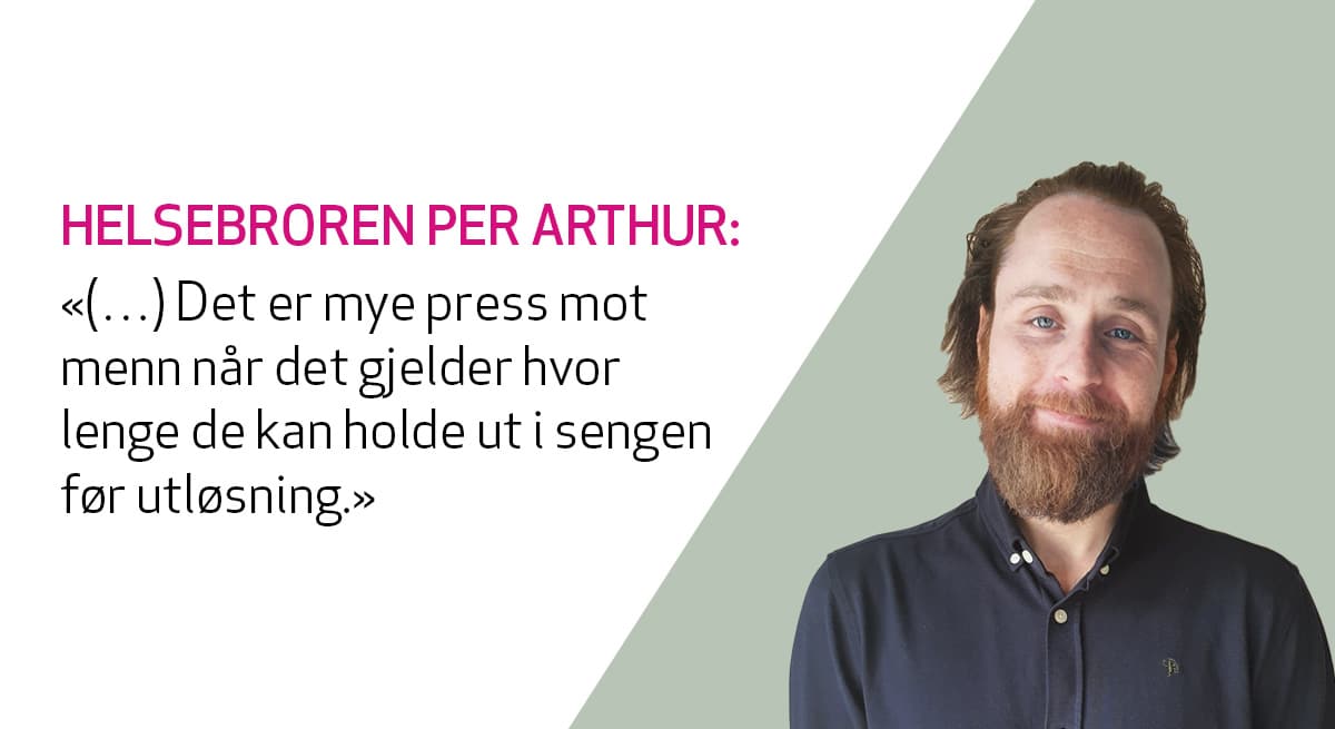 Helsesykepleier Per Arthur Andersen svarer på spørsmål om tidlig utløsning