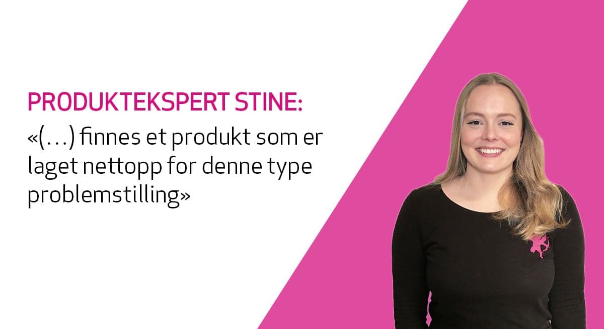 Kondomeriets produktekspert Stine Syversen kommer med tips til produkter som kan dempe dype støt under samleie