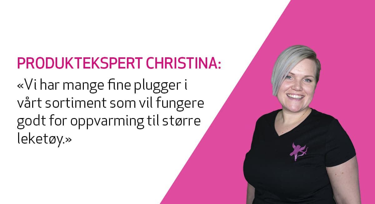 Produkteksperten kommer med anbefalinger til valg av anale sexleketøy