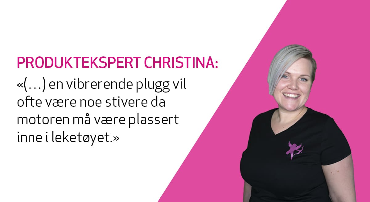 Produkteksperten gir råd om vibrerende analplugg