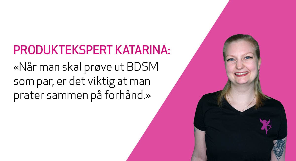 Kondomeriets ekspertpanel, produktekspert svarer på spørsmål om BDSM