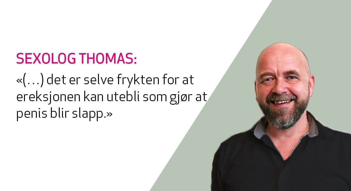 Sexolog og familieterapeut Thomas Winther svarer på spørsmål om ereksjonsproblematikk