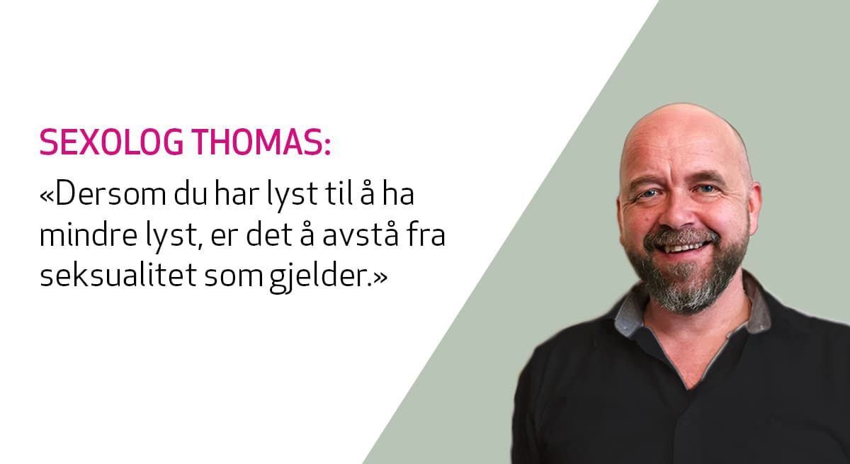 Sexolog Thomas Winther gir råd for å roe sexlysten