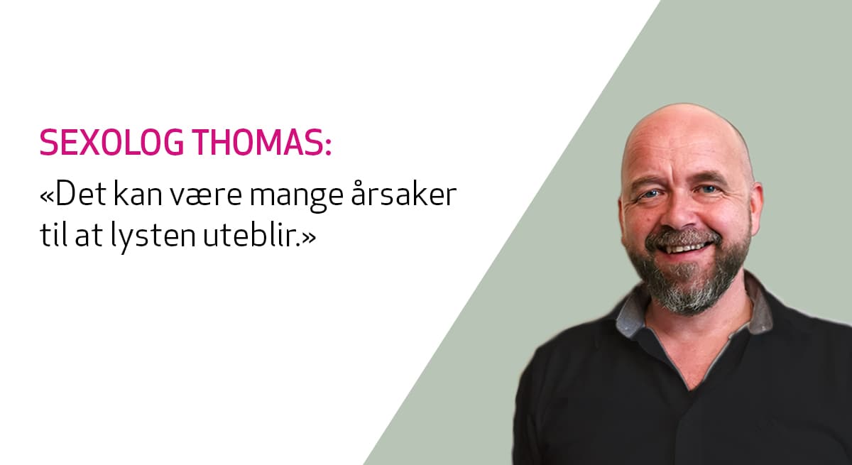 Sexolog Thomas Winther gir råd til par som sliter med lav sexlyst