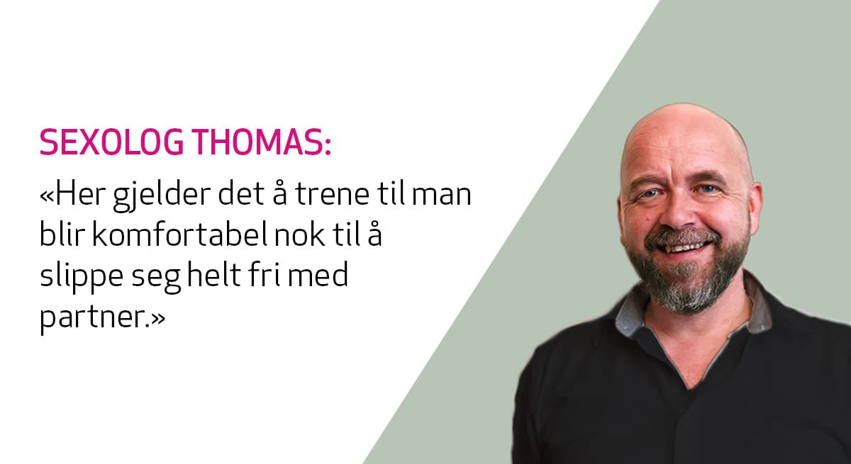 Sexolog Thomas Winther gir råd til jente som ikke oppnår orgasme med partner