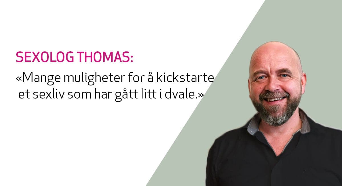 Sexolog og familieterapeut Thomas Winther svarer på spørsmål om sexlyst og bruk av sexleketøy i parforholdet