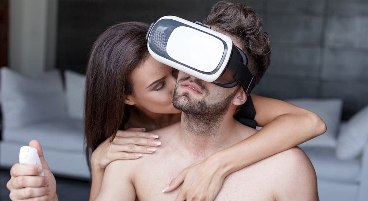 Par med VR-briller