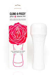 Produkt: Clone-A-Pussy støpesett med sleeve rosa