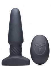 Produkt: Rimmevibrator med fjernkontroll slim