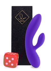 Produkt: Rabbitvibrator Lea Glitter lilla