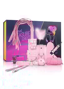 Frekke sexleketøy - BDSM-sett Secret Pleasure rosa - bilde