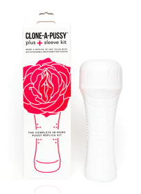 Sexleketøy - Clone-A-Pussy støpesett med sleeve rosa - bilde