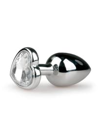 Sexleketøy - EasyToys Metall No. 2 analplugg sølv - bilde