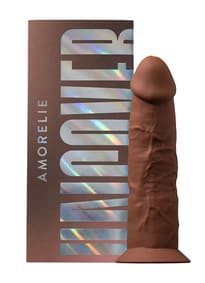 Sexleketøy - Amorelie Uncover Dusk dildo toffee - bilde