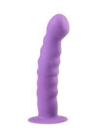 Sexleketøy - EasyToys lilla dildo med sugekopp - bilde