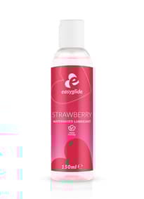 Pirrende tilbehør - EasyGlide vannbasert glidemiddel jordbær - bilde