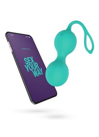 Sexleketøy - Amorelie Shimmer Appstyrt vaginakuler - bilde