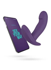 Sexleketøy - Amorelie Shuffle Appstyrt vibrator - bilde