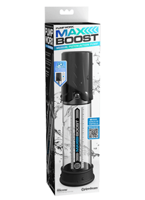 Sexleketøy - Penispumpe Pump worx Max boost sort - bilde