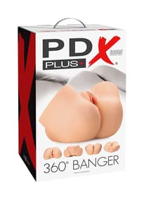 Sexleketøy - Sexdukke PDX 360 Banger vagina og rumpe - bilde