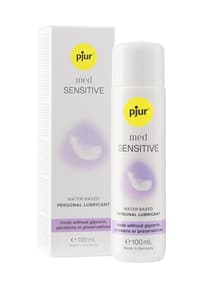 Pirrende tilbehør - Pjur Med Sensitive vannbasert glid 100ml - bilde