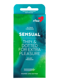 Pirrende tilbehør - Kondomer RFSU Sensual 30 pk - bilde