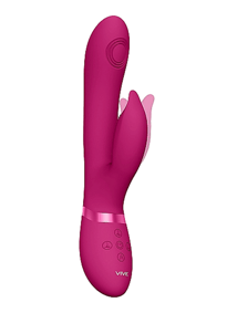 Sexleketøy - Vive Aimi rosa rabbitvibrator - bilde