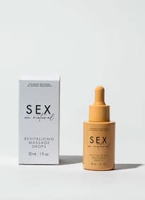 Pirrende tilbehør - Revitalizing Intimate Massage Drops - Sex au Naturel - bilde