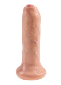 Sexleketøy - Dildo med forhud King Cock Flesh - bilde