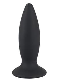 Sexleketøy - Vibrerende analplugg velvet M - bilde