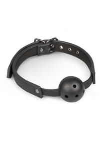 Frekke sexleketøy - EasyToys ball gag sort - bilde