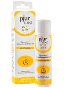 Pirrende tilbehør - Pjur Med Soft silikonbasert glidemiddel - bilde