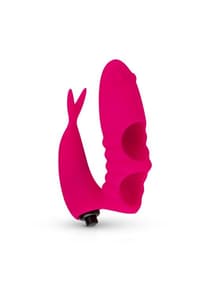 Sexleketøy - EasyToys fingervibrator rosa - bilde