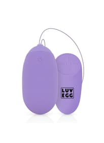 Sexleketøy - Vibrerende egg Luv Egg XL lilla - bilde