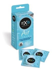 Pirrende tilbehør - Kondomer EXS Air Thin 12 pk - bilde