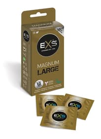 Pirrende tilbehør - Kondomer EXS Magnum 12 pk - bilde