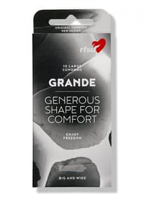 Pirrende tilbehør - Kondomer RFSU Grande 10 pk - bilde