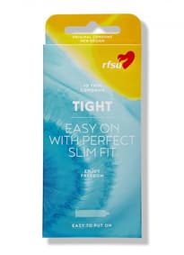 Pirrende tilbehør - Kondomer RFSU Tight 10 pk - bilde