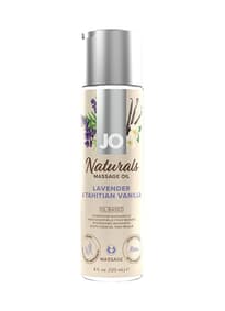 Pirrende tilbehør - Massasjeolje JO lavendel 120 ml - bilde