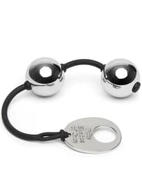 Sexleketøy - Fifty Shades vaginakuler metall 221 gram - bilde