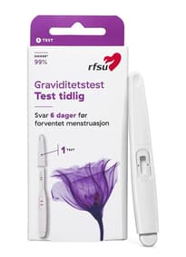Pirrende tilbehør - RFSU Graviditetstest - bilde