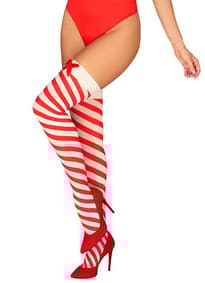 Sexy undertøy - Julestrømper Kissmas L/XL - bilde