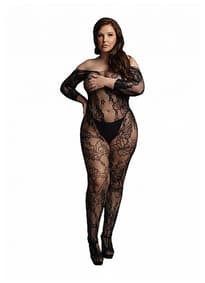 Sexy undertøy - Catsuit med blonder Le Desir - bilde