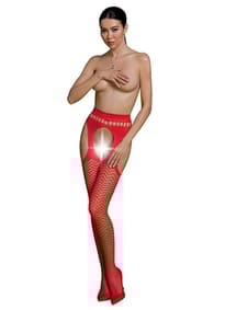 Sexy undertøy - Hofteholder Passion Eco 02 rød - bilde